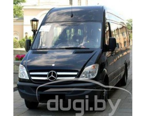 Хром накладки на решетку радиатора (нерж.) для Sprinter W906 Хром накладки на решетку радиатора (нерж.) для Sprinter W906